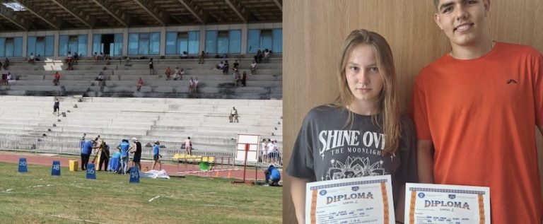 Atleții arădeni au urcat pe podiumul național al juniorilor în probele de disc și ciocan