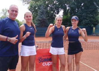 Tenismenele tricolore au prins podiumul la Summer Cups, de la Arad