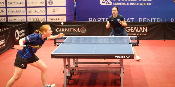 Fetele de la CSM Arad sunt în Top 5 la finalul turului Superligii de tenis de masă