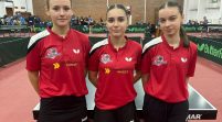 Fetele Academiei Daniela Dodean au câștigat pe linie în turul Diviziei B la tenis de masă