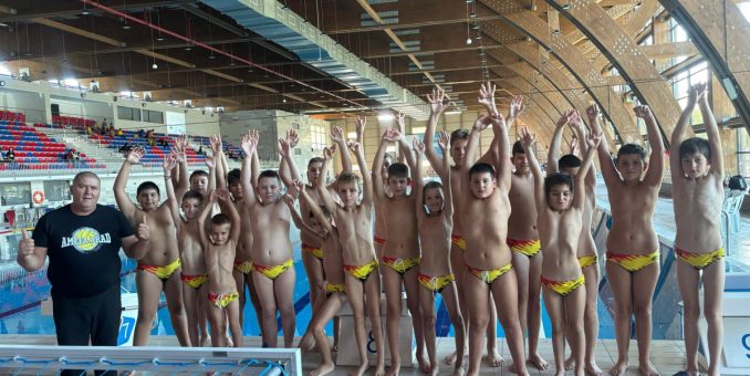 Poloiștii sub 12 ani de la AMEFA au debutat în Campionatul Național