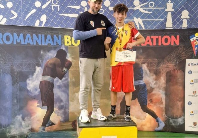 Motorul Arad are campion național de box la nivel de cadeți