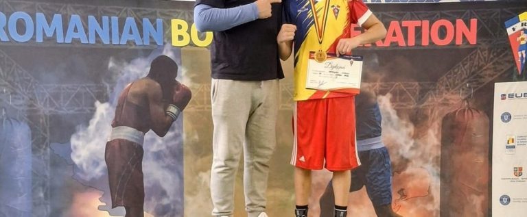 Motorul Arad are campion național de box la nivel de cadeți