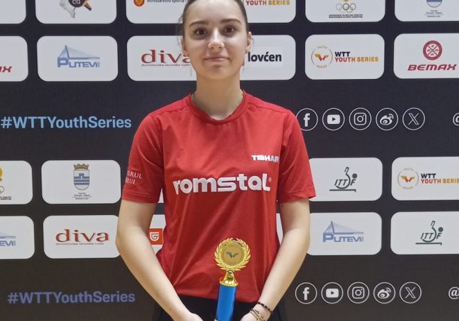 Maya Madar a luat bronzul și în proba de simplu U15, la openul din Muntenegru