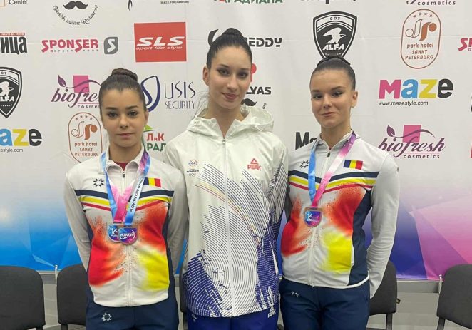 Medalii naționale la aerobic, de la cele mai mici gimnaste până la senioara Fărcuța – vicecampioană la debutul în seniorat!