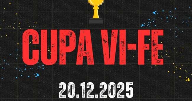 Se fac înscrieri pentru Cupa VI-FE la minifotbal