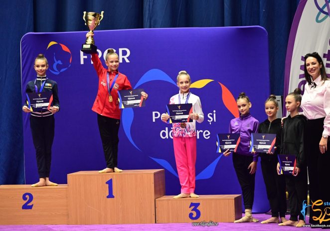 Mara Cercel și Maria Prodan, medaliate la Cupa României de gimnastică ritmică