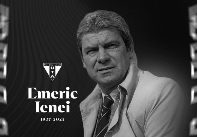 S-a stins Emeric Ienei, antrenorul arădean care a scris istorie pentru fotbalul românesc