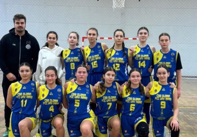 Noi convocări sub tricolor pentru baschetbalistele Gloriei Arad