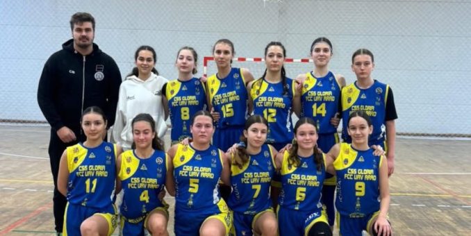 Noi convocări sub tricolor pentru baschetbalistele Gloriei Arad