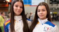 Gimnastele Sara Buda și Alina Căpitan au luat bronzul european la aerobic, cu naționala de juniori