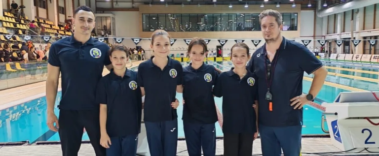 Înotătorii Gloriei Arad au făcut valuri la Campionatul Național de poliatlon