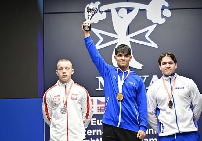 David-Razim Ciurar încheie anul în forță: dublu campion la Cupa Uniunii Europene!