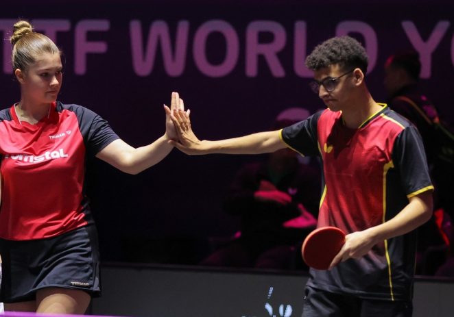 Alesia Sferlea și Maya Madar au atins optimile de finală, la Mondialul de tenis de masă