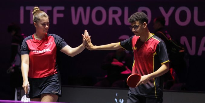 Alesia Sferlea și Maya Madar au atins optimile de finală, la Mondialul de tenis de masă