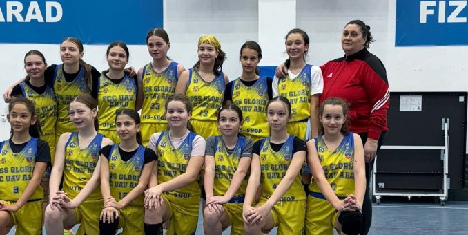 Tinerele baschetbaliste ale Aradului au intrat în febra calificărilor la categoria U13
