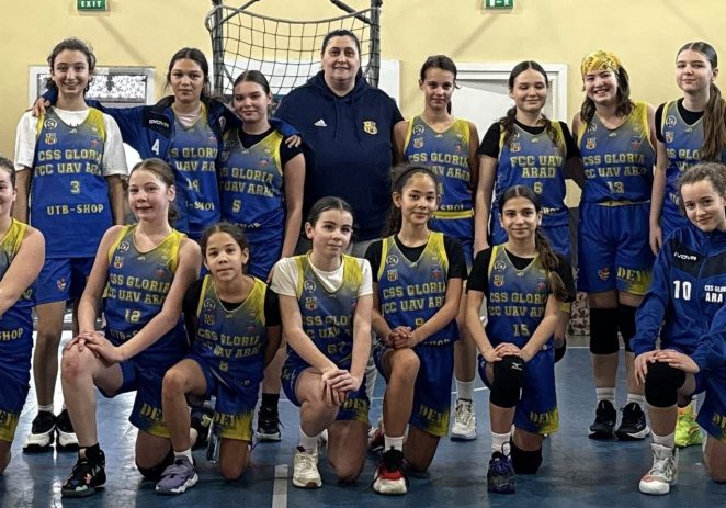 Micile baschetbaliste de la CSS Gloria FCC UAV au avut turneu la Sibiu