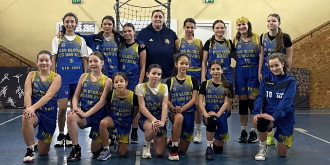 Micile baschetbaliste de la CSS Gloria FCC UAV au avut turneu la Sibiu