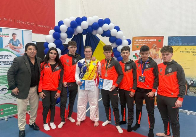 CS Universitatea Arad are doi medaliati naționali pe tatami