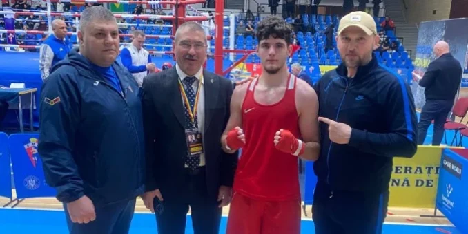 Boxerul arădean Andrei Marcu a urcat pe podium la „Dracula Open”