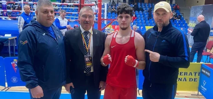 Boxerul arădean Andrei Marcu a urcat pe podium la „Dracula Open”