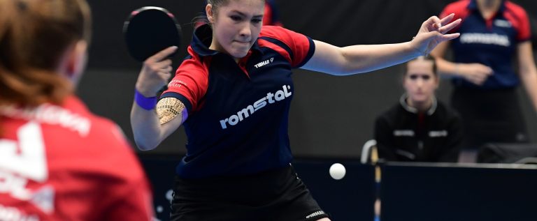 Fetele de la CSM Arad se mențin în Superliga de tenis de masă