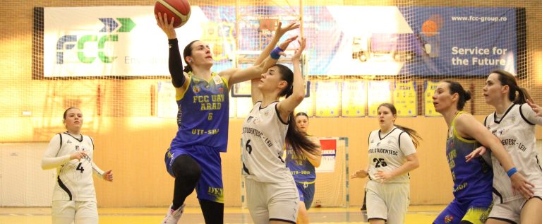 FCC Baschet UAV s-a calificat fără emoții în semifinalele campionatului