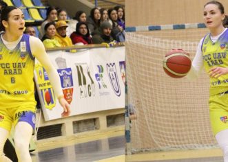 FCC Baschet UAV Arad trimite două jucătoare la naționala de senioare