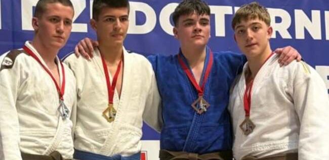 Matei Kunszabo – medaliat cu bronz pe tatami, la un turneu în Bosnia