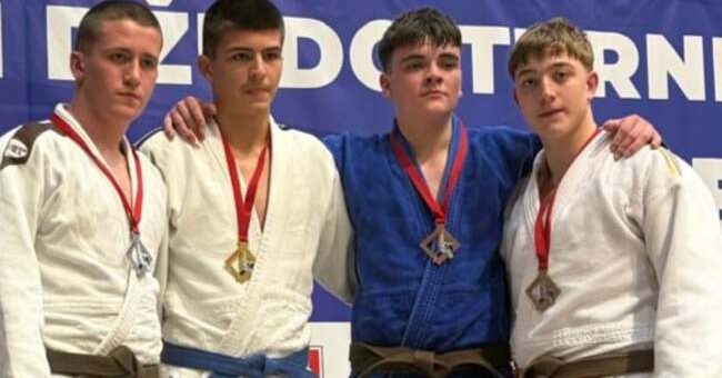 Matei Kunszabo – medaliat cu bronz pe tatami, la un turneu în Bosnia