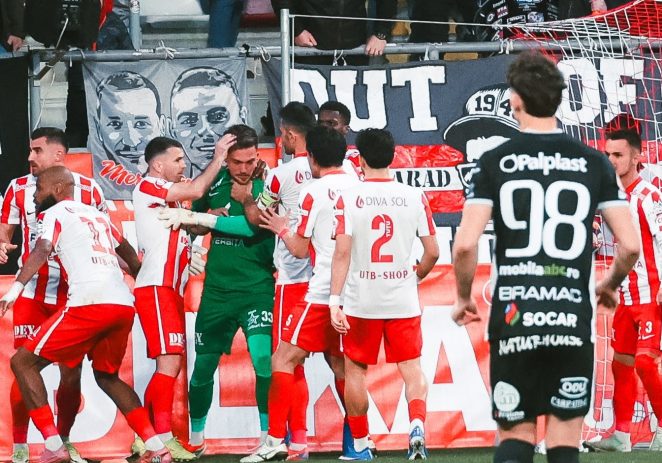 UTA începe bine în play-out, trei puncte fără emoții cu FC Hermannstadt