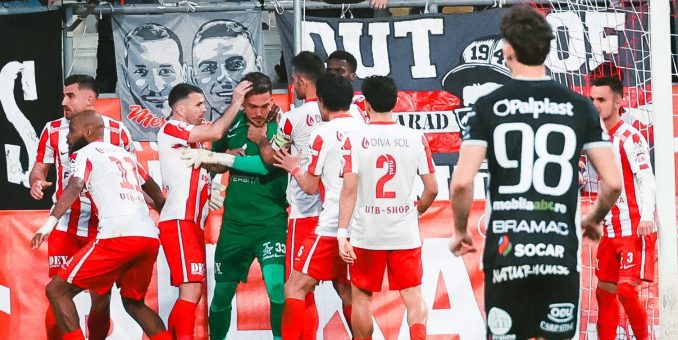 UTA începe bine în play-out, trei puncte fără emoții cu FC Hermannstadt