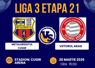 Viitorul poate rezolva calificarea în play-off în deplasarea de la Cugir