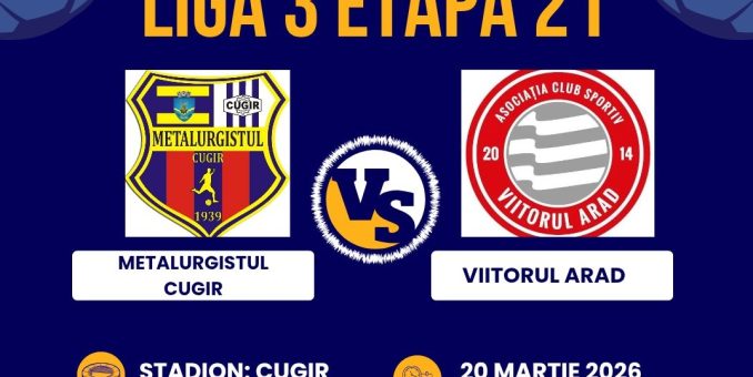 Viitorul poate rezolva calificarea în play-off în deplasarea de la Cugir