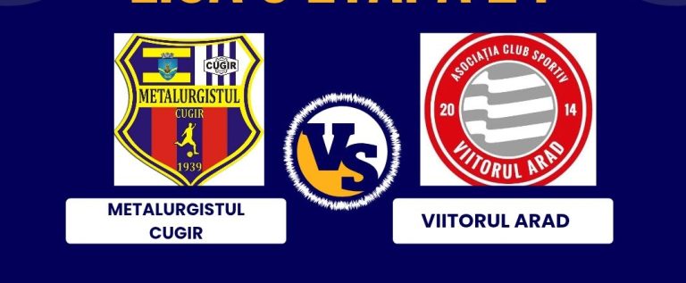 Viitorul poate rezolva calificarea în play-off în deplasarea de la Cugir