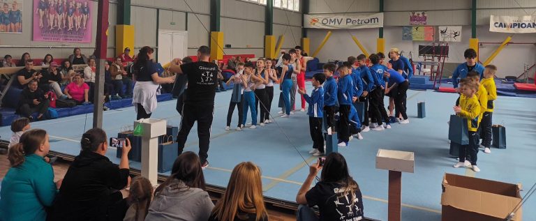 Atletul Ianis Olteanu – aproape de medalie, gimnaștii au repetat la Arad