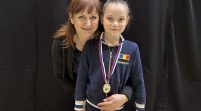 Gimnastele arădene de la ritmică au excelat la concursul de la Novi Sad