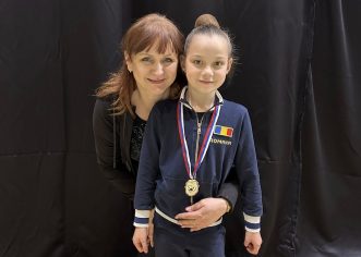 Gimnastele arădene de la ritmică au excelat la concursul de la Novi Sad
