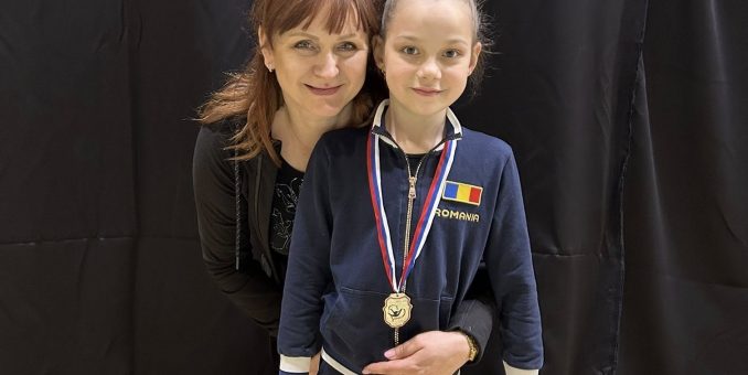 Gimnastele arădene de la ritmică au excelat la concursul de la Novi Sad