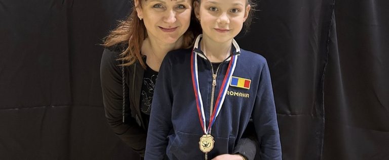 Gimnastele arădene de la ritmică au excelat la concursul de la Novi Sad