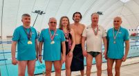 Înotătorii masters arădeni s-au remarcat la un concurs în Ungaria
