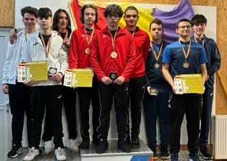 Pistolarii juniori II de la CSM Arad sunt campioni naționali la aer comprimat