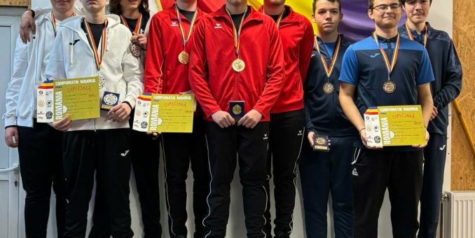 Pistolarii juniori II de la CSM Arad sunt campioni naționali la aer comprimat