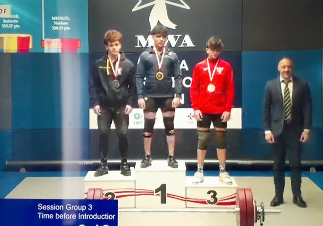 Un halterofil de la CS Municipal Arad a câștigat Openul Maltei