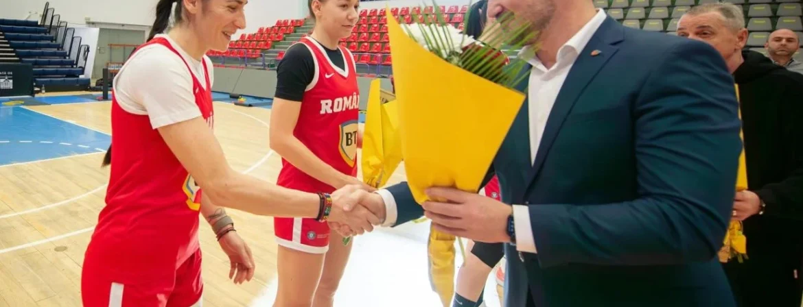 Bianca Fota a fost MVP la naționala de baschet, dar România a pierdut clar
