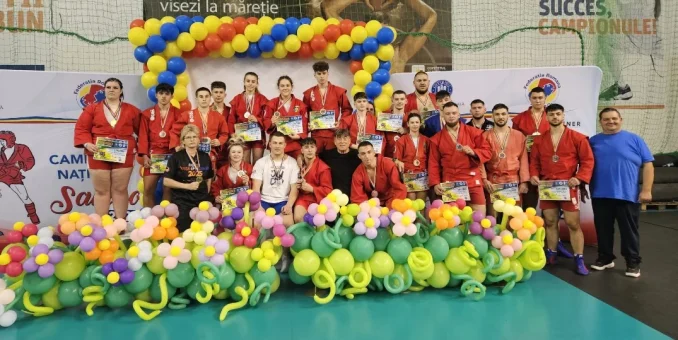 CS Universitatea a dominat autoritar Naționalele de sambo