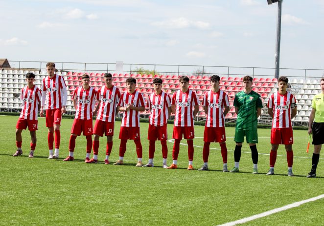 Juniorii U15 de la UTA au defilat la Rapid și sunt lideri în play-off