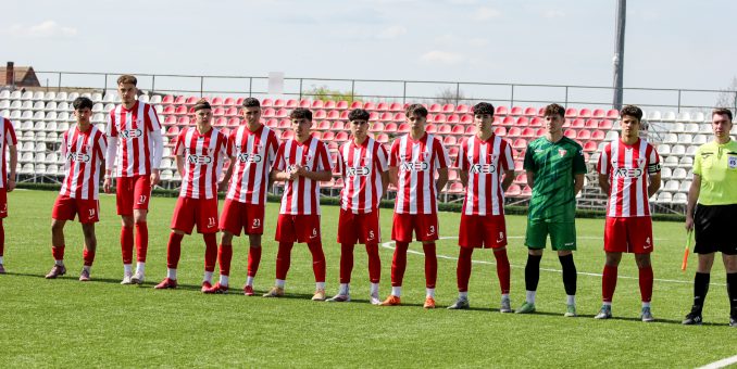 Juniorii U15 de la UTA au defilat la Rapid și sunt lideri în play-off