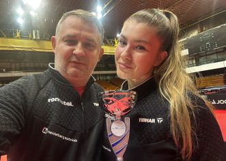 Jucătoarele de tenis de masă ale CSM-ului au dat recital în Serbia