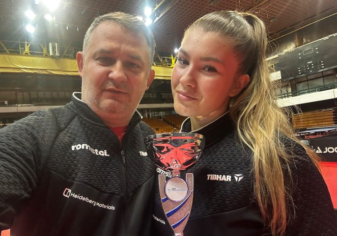 Jucătoarele de tenis de masă ale CSM-ului au dat recital în Serbia